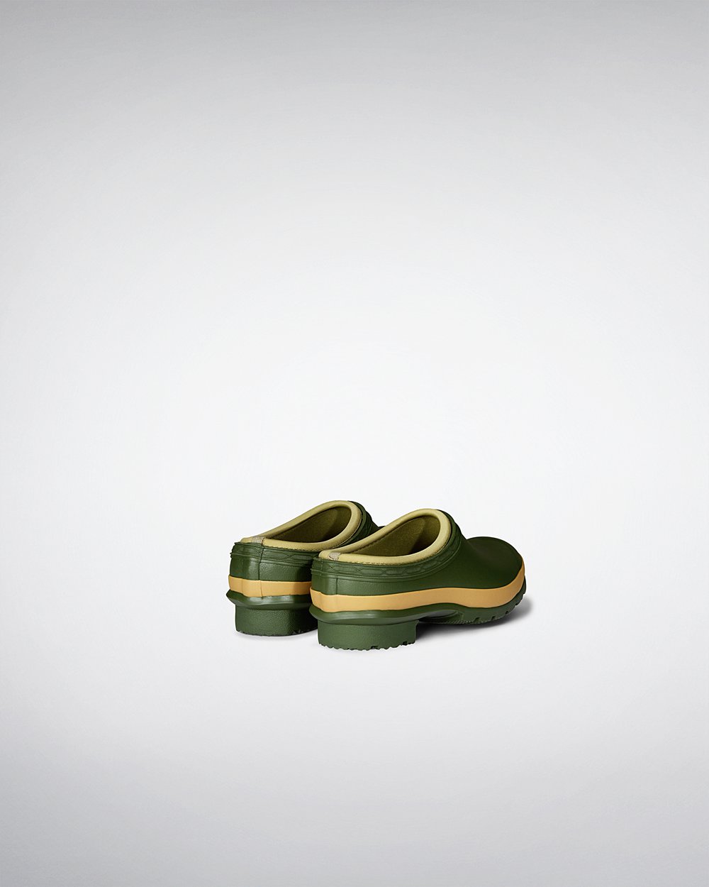 Womens Hunter Gardener - Clogs Green - 8356-BTVSE